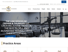 Tablet Screenshot of ctlawcincinnati.com